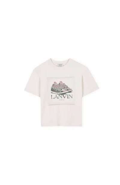 Lanvin Kids'  Short-sleeved T-shirt With Curb Artwork | Boys