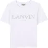 Lanvin Kids'  Short-sleeved T-shirt With Curb Motif | Girls