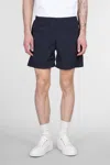 Lanvin Shorts In Blue Polyester In Blue