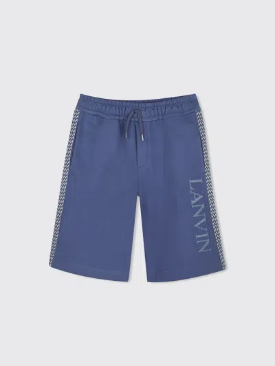 LANVIN SHORTS LANVIN KIDS COLOR BLUE,G64227009