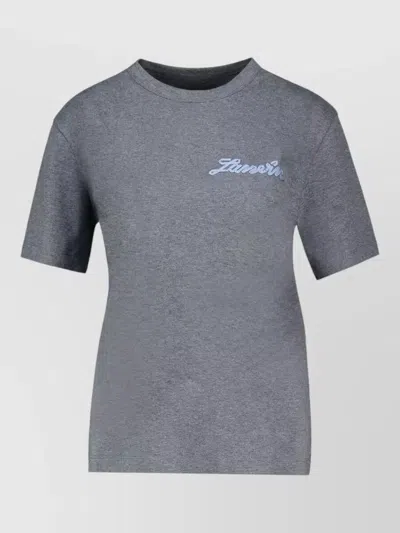 Lanvin Short-sleeve Shirt In Gray