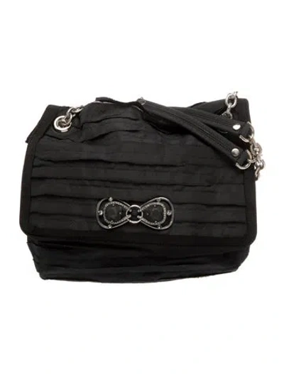 Pre-owned Lanvin Shoulder Bag In Black