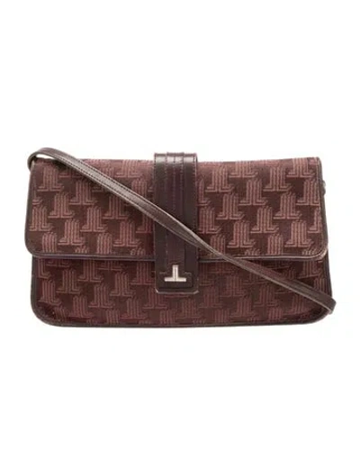 Pre-owned Lanvin Shoulder Bag In Brown