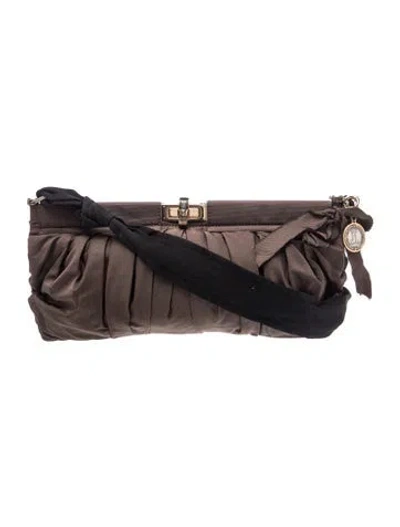 Pre-owned Lanvin Shoulder Bag In Brown