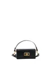 Lanvin Rectangular Smooth Nano Shoulder Bag In Black