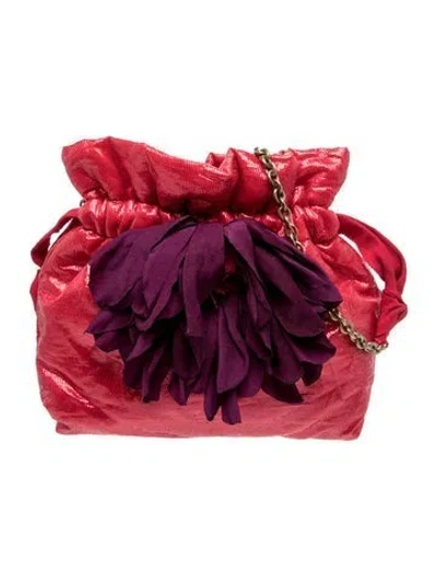 Pre-owned Lanvin Shoulder Bag In Pink