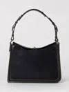 Lanvin Compagnon Small Asymmetrical Bag With A Python Finish In Blue