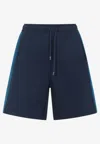 Lanvin Men's Side Curb Bermuda Shorts