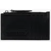 Lanvin Signature Leather Cardholder In Black