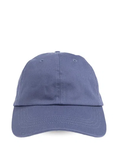 Lanvin Signature Logo-patch Baseball Cap In Blue