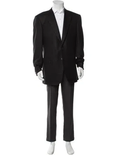 Pre-owned Lanvin Silk Blazer In Blue