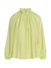 Lanvin Silk Bloshirt Shirt And Blouse Yellow In Yellow