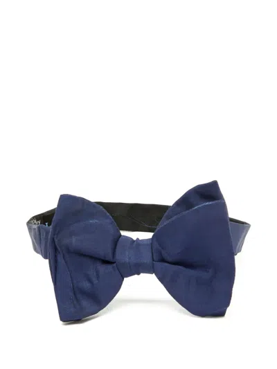 Pre-owned Lanvin Silk Bow Tie