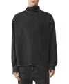 Lanvin Silk High Neck Top In Black