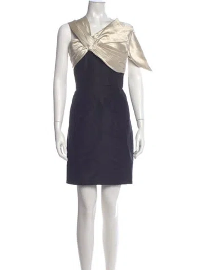 Pre-owned Lanvin Silk Mini Dress