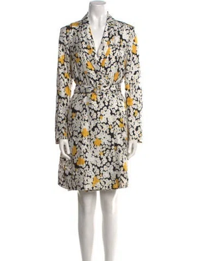 Pre-owned Lanvin Silk Mini Dress W/ Tags In White