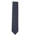 Lanvin Silk Tie In Blue