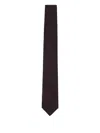 Lanvin Silk Tie In Black