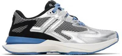 Lanvin Silver & Black Jla Sneakers
