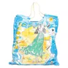 Lanvin Singing Cartoon Print Laminated Canvas Tote Bag In Blue