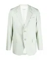 Lanvin Single Breasted Fashion Jacket Clothing In White