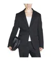 Lanvin Two-button Notched-lapel Jacket In Black