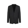 Lanvin Navy Blue Single Breasted Tailored Virgin Wool Jacket