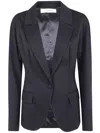 Lanvin Single-breasted Tailored Jacket Clothing In Blue