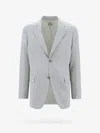 Lanvin Single-breasted Wool Blazer In White