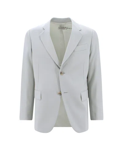 LANVIN SINGLE-BREASTED WOOL BLAZER