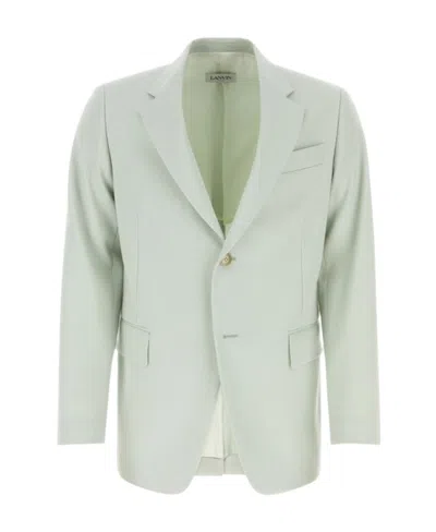 LANVIN SINGLE-BREASTED WOOL BLAZER