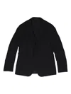 Lanvin Single-button Blazer In Black