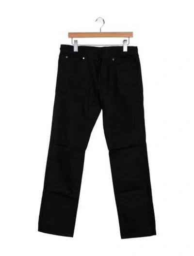 Pre-owned Lanvin Skinny Jeans In Black