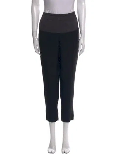 Pre-owned Lanvin Skinny Leg Pants In Black