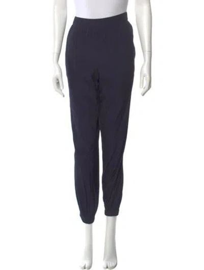 Pre-owned Lanvin Skinny Leg Pants In Blue