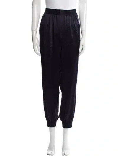 Pre-owned Lanvin Skinny Leg Pants In Blue