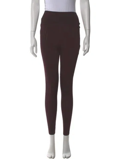 Pre-owned Lanvin Skinny Leg Pants W/ Tags In Brown