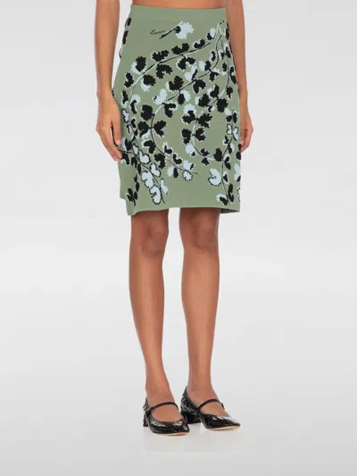 LANVIN SKIRT LANVIN WOMAN COLOR GREEN,H01668012