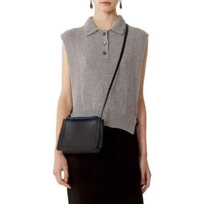 Lanvin Sleeveless Cashmere Sweater In Gray