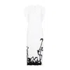 Lanvin Sleeveless Plisse Midi Dress