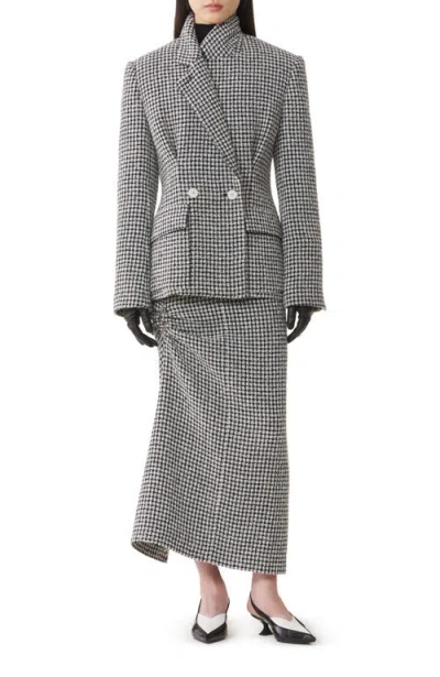Lanvin Slim-fit Tweed Jacket In Multi