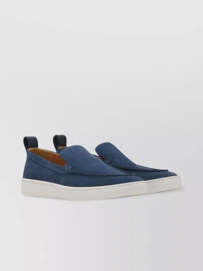 LANVIN SLIP-ON LOAFERS SUEDE UPPER