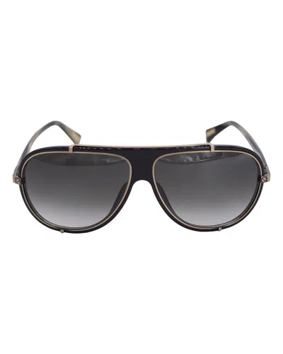 Lanvin Sln 021 Sunglasses In Brown Plastic
