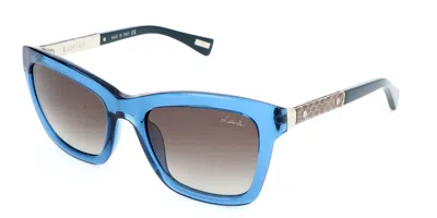 Lanvin Sln673v 0t90 Occhiali Da Sole Blu Per Donna In Blue