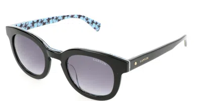 Lanvin Sln722v 0apa Occhiali Da Sole Neri Per Donna In Black