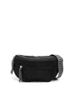 Lanvin Small Waist Curb Bag In Black