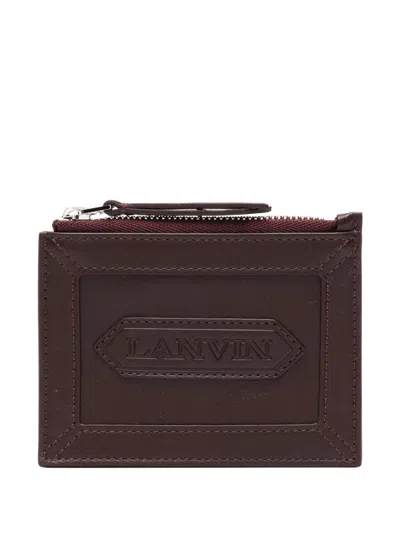 Lanvin Small Leather Goods In Red