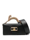 Lanvin Sculptured Jewelry Top Handle Shoulder Bag