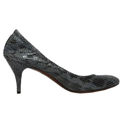 Lanvin Snake Skin Pumps In Animal Print Leather In Multi