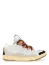 Lanvin 'curb' Sneakers With Multicolor Laces